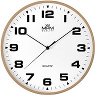 MPM Madera - light brown/white - Wall Clock