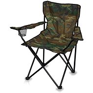 Camping folding chair, camouflage - Camping Armchair