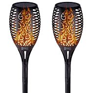 LEDSolar 96 solar outdoor torch light 2 pcs, 96 LED, wireless, iPRO, 1W, warm - LED Light