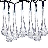 LEDSolar 20 Christmas solar chain drops cold white, iPRO, 2W, cold white - LED Light