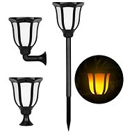 LEDSolar 168 solar outdoor lantern lamp 2 pcs, with sensor, wireless, iPRO, 1W, warm - LED Light