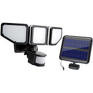 LEDSolar 200 solární venkovní světlo s pohyb. čidlem a nast. hlavami, bezdrátové, 8W, studené        - LED světlo