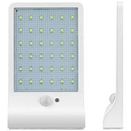 LEDSolar 36 nástěnná lampa s vysunutím bílá, se sensorem, bezdrátové, 2,5 W, studená barva - LED světlo