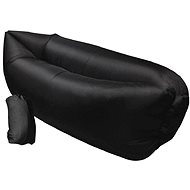 Inflatable Lazy Bag XXL, black - Inflatable Lounger