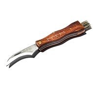 KIK KX7581 Dřevěný houbařský nožík se štětečkem - Nůž