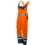 Reflective work trousers, waterproof, orange - Work Trousers