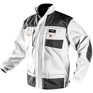 NEO Tools Men's Jacket, White - Work Jacket