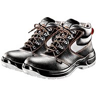 Safety leather shoes, metal toe, ankle - Work Shoes