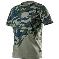 T-shirt with camouflage print camo - Work T‑Shirt