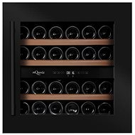 WineKeeper 25D built-in wine cabinet - Push-Pull black - Built-In Wine Cabinet
