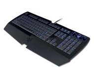 LYCOS Razer Gaming Keyboard (Blue Lighting) black - Gaming Keyboard