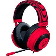 Razer Kraken V2 Neon Red PewDiePie - Gaming Headphones