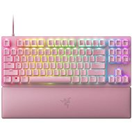 Razer Huntsman V2 Tenkeyless (Red Switch) - Quartz - US Layout - Gaming Keyboard