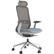 MERCURY STAR Bessel grey plastic, blue - Office Chair
