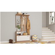 Imperial Anteroom wall INTER oak sonoma white - Hall Set