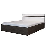 MG Bed Nensí 160x200 cm, white/wenge - Bed