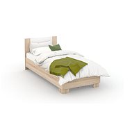 Imperial Bed AVRORA 90x200cm, oak sonoma/white - Bed