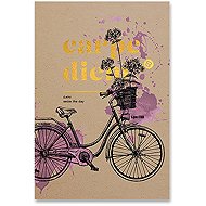 MAR-MAR Quotes 2025 A4 sewn, lined, random motif - Exercise Book