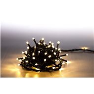 Marimex Light Chain 100 LED 5m - Warm White - Green Cable - 8 Functions - Christmas Chain