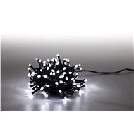 Marimex Light Chain 100 LED 5m - Cold White - Green Cable - 8 Functions - Christmas Chain