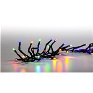 Marimex Chain Lights, 100, LED, 5m - Coloured - Green Cable - 8 Functions - Light Projector