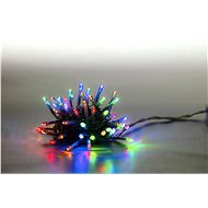 Marimex Fénylánc 100 LED 5 m - színes - átlátszó kábel - 8 funkció - 8 funkció - Karácsonyi fényfüzér
