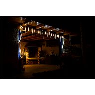 Marimex Icicles 30 pcs of Different Sizes, Flowing Effect - Christmas Chain