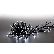 Řetěz světelný  1000 LED dvojitý 10 m - studená bílá - Vianočná reťaz