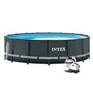INTEX Bazén s konstrukcí FLORIDA PREMIUM GREY včetně příslušenství 4,88 x 1,22m 28324 - Bazén