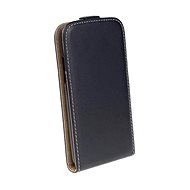 AMA Leather case FLEXI Vertical for ALCATEL POP C7 (7041D) - black - Phone Case
