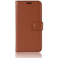 MicroData Leather case CLASSIC for Samsung Galaxy A7 2018 A750F - brown - Phone Case