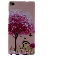 OEM Silicone case PINK DAY for Huawei Ascend P8 - Phone Cover