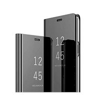 OEM Clear View case for Huawei P40 lite - black - Phone Case