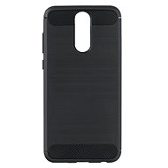 OEM Silicone case CARBON for Huawei Mate 10 lite - grey - Phone Cover
