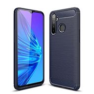 OEM Silicone case CARBON for Xiaomi Redmi Note 5A - dark blue - Phone Cover