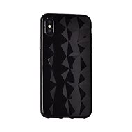 OEM Silicone case Prism Diamond for IPHONE X / XS - black - Phone Cover