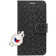 FIXED FIT book type case for Apple iPhone XR - Grey Mesh - Phone Case