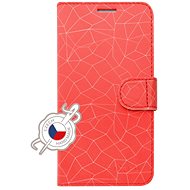 FIXED FIT book type case for Xiaomi Redmi Note 6 Pro - Red Mesh - Phone Case