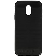 CARBON silicone case for SAMSUNG GALAXY J7 2017 - black - Phone Cover