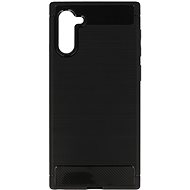CARBON silicone case for SAMSUNG GALAXY NOTE 10 - black - Phone Cover