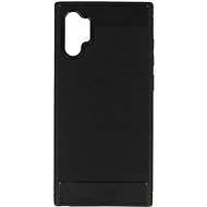 CARBON silicone case for SAMSUNG GALAXY NOTE 10 PLUS - black - Phone Cover