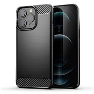 Silicone case CARBON for XIAOMI POCO C3 - black - Phone Cover