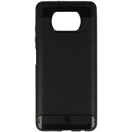 CARBON silicone case for XIAOMI POCO X3 Pro - black - Phone Cover