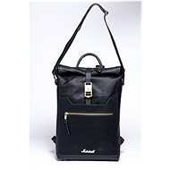 Marshall Downtown Roll Top, Black/Gold - City Backpack