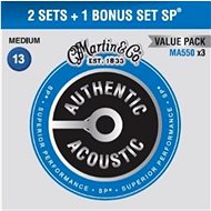 MARTIN Authentic SP 92/8 Phosphor Bronze Medium - Limited 3 Packs - Strings