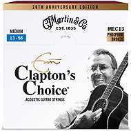 Martin MEC13LTD20 Eric Clapton 20th, Medium - Strings