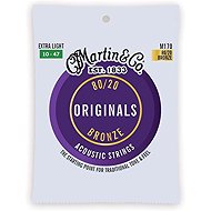 Martin M170 Extra Light (10-47) Originals Bronze 80/20 - Saiten