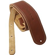 MARTIN Ball Leather/Suede Strap, Brown - Guitar Strap