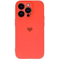 Vennus Valentýnské pouzdro Heart pro iPhone 13 Pro - korálové - Phone Cover