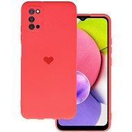 Vennus Valentínske puzdro Heart pre Samsung Galaxy A03S – červené - Kryt na mobil